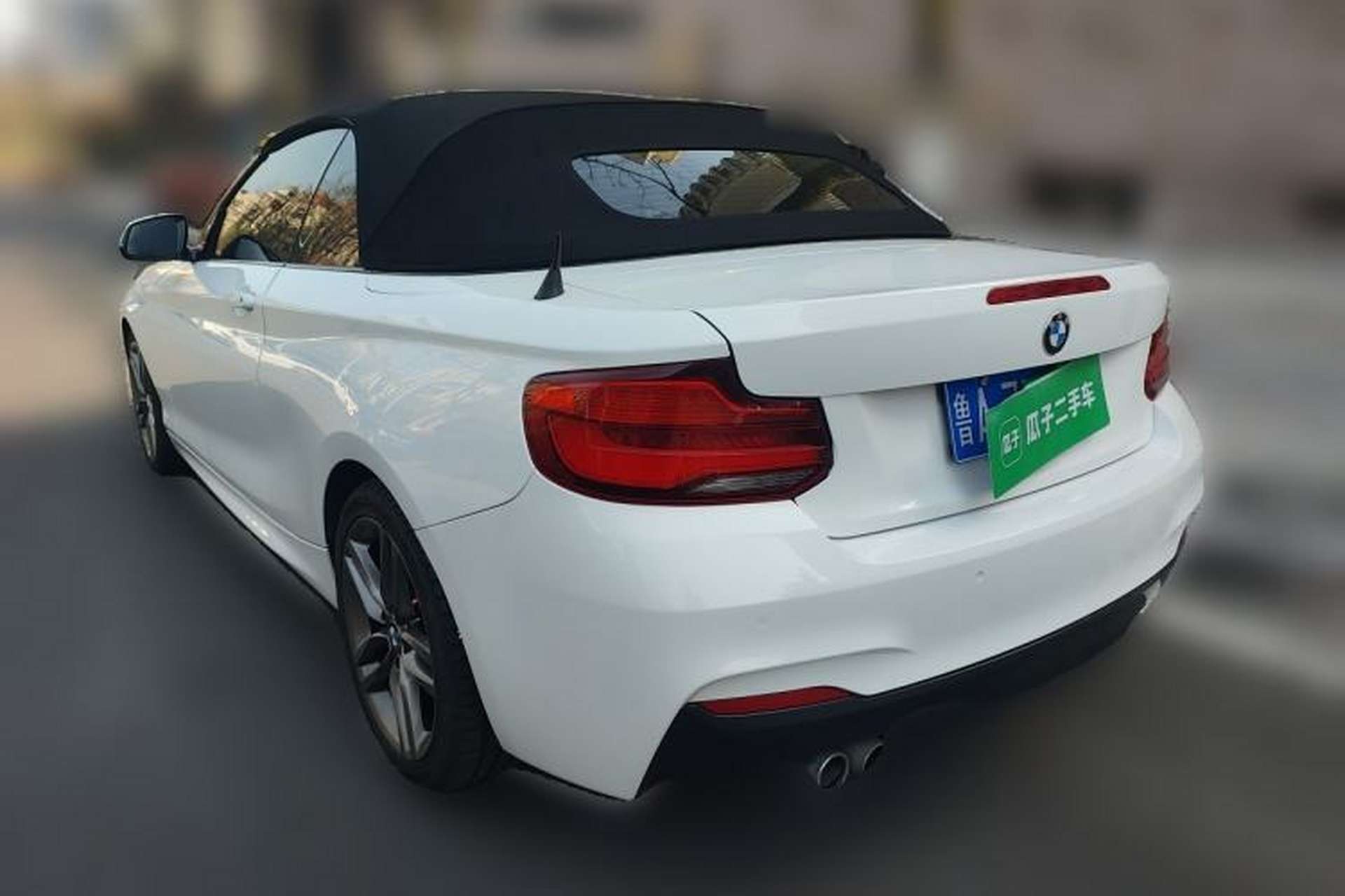 Used BMW 2 Series 2018 225i Convertible Coupe M Sport Edition Rear Left 45 Deg