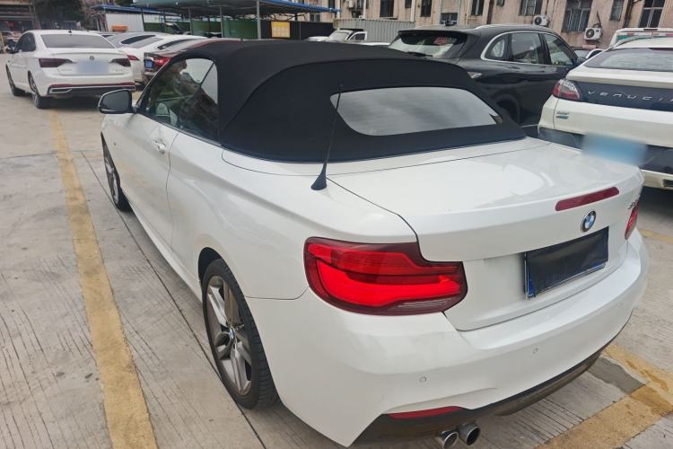 Used BMW 2 Series 2018 225i Convertible Coupe M Sport Edition Rear Left 45 Deg