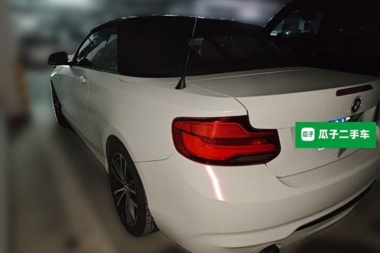 Used BMW 2 Series 2018 220i Convertible Coupe Sports Design Package Rear Left 45 Deg