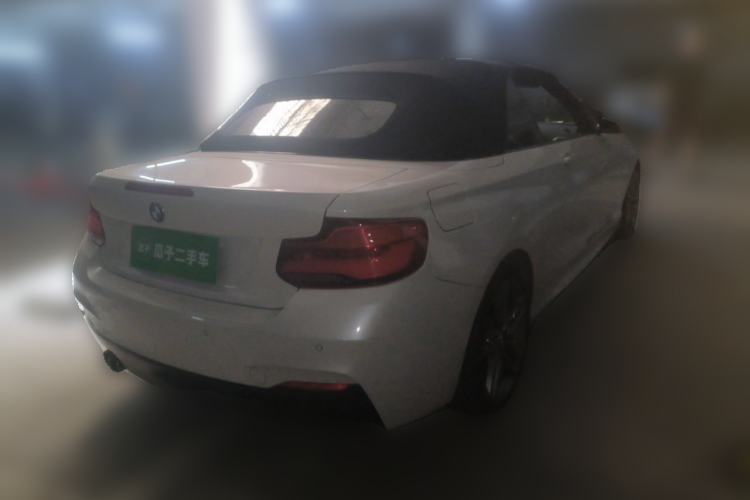 Used BMW 2 Series 2018 225i Convertible Coupe M Sport Edition Rear Right 45 Deg
