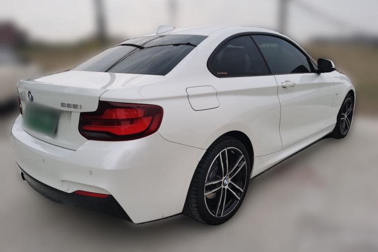 Used BMW 2 Series 2018 225i Luxury Model with M Sport Package Rear Right 45 Deg