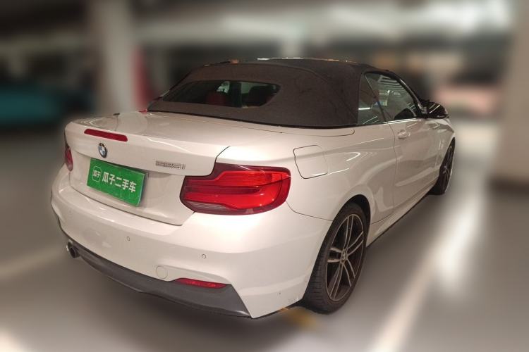 Used BMW 2 Series 2018 225i Convertible Coupe Luxury Model M Sport Package Rear Right 45 Deg