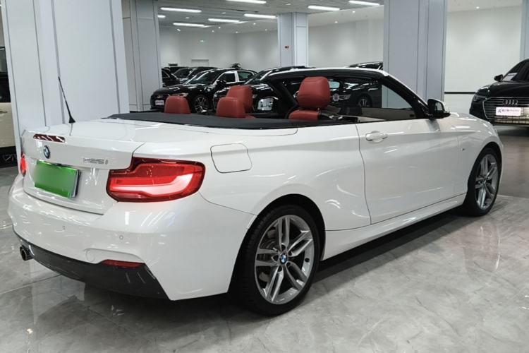 Used BMW 2 Series 2018 225i Convertible Coupe M Sport Edition Rear Right 45 Deg