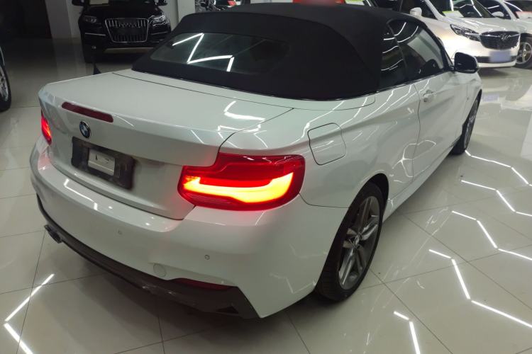 Used BMW 2 Series 2018 225i Convertible Coupe M Sport Edition Rear Right 45 Deg
