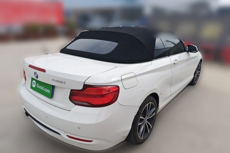 Used BMW 2 Series 2018 220i Convertible Coupe Sports Design Package Rear Right 45 Deg