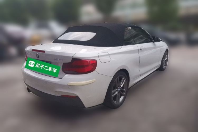Used BMW 2 Series 2018 225i Convertible Coupe Luxury Model M Sport Package Rear Right 45 Deg
