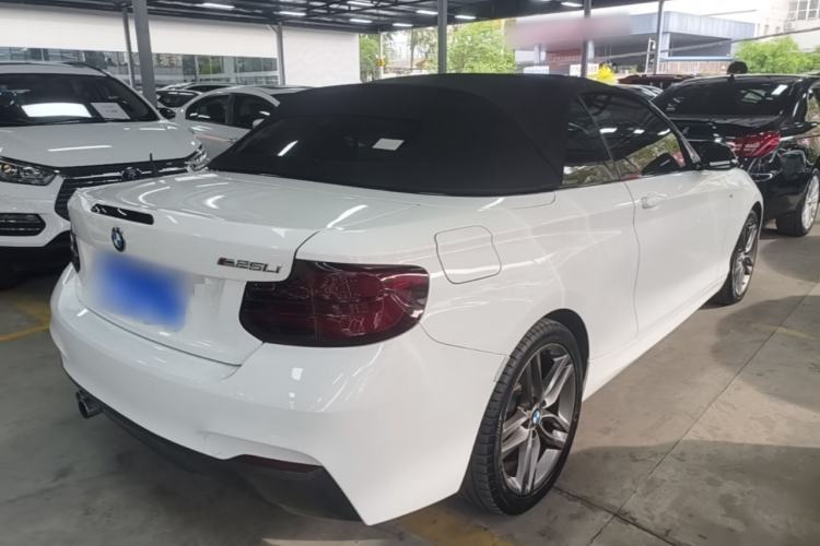 Used BMW 2 Series 2018 225i Convertible Coupe M Sport Edition Rear Right 45 Deg