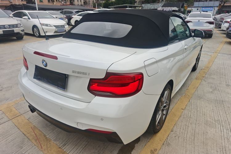 Used BMW 2 Series 2018 225i Convertible Coupe M Sport Edition Rear Right 45 Deg