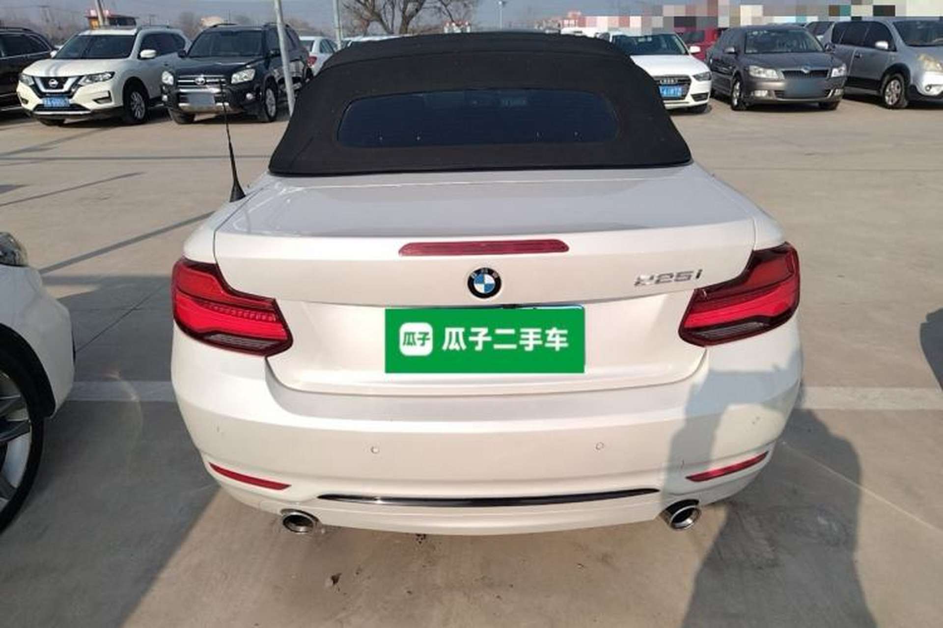 Used BMW 2 Series 2018 220i Convertible Coupe Sports Design Package Rear