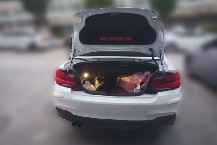 Used BMW 2 Series 2018 225i Convertible Coupe Luxury Model M Sport Package Trunk