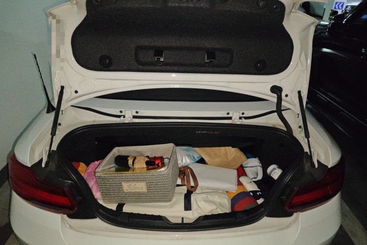 Used BMW 2 Series 2018 220i Convertible Coupe Sports Design Package Trunk
