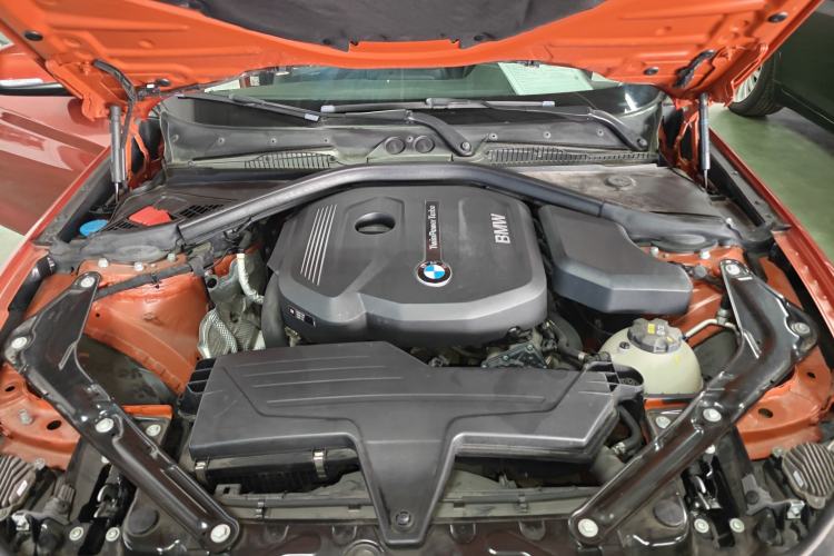 Used BMW 2 Series 2018 220i Convertible Coupe Sports Design Package Engine Bay
