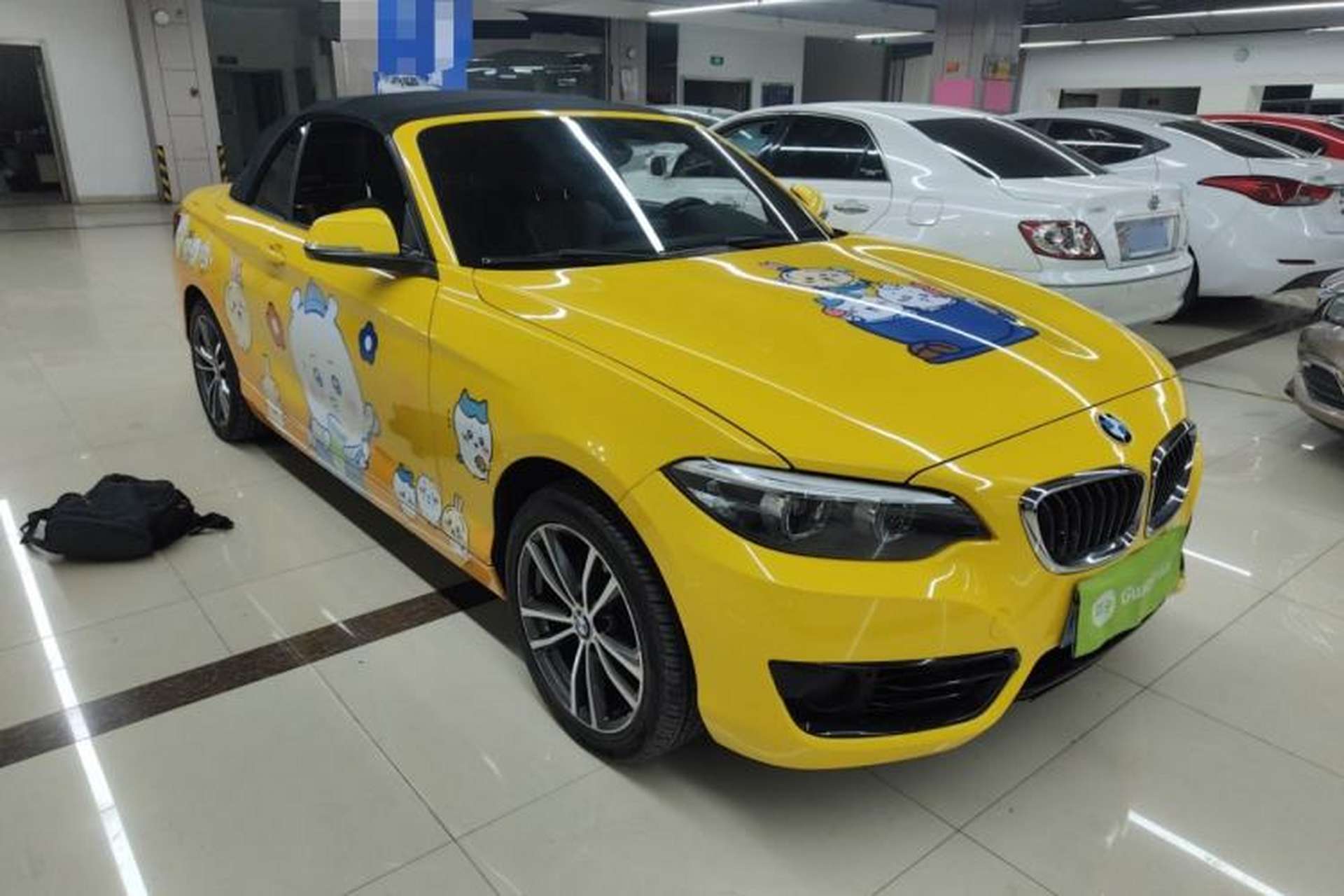 Used BMW 2 Series 2018 220i Convertible Coupe Sports Design Package Exterior 2