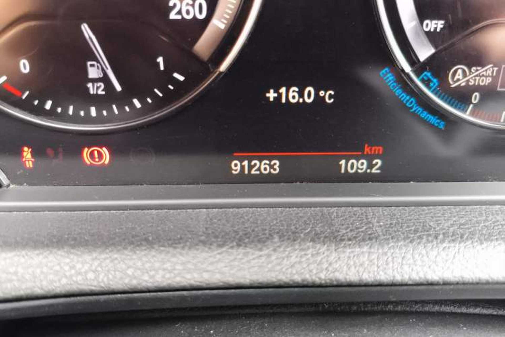 Used BMW 2 Series 2018 225i Convertible Coupe M Sport Edition Odometer Close Up