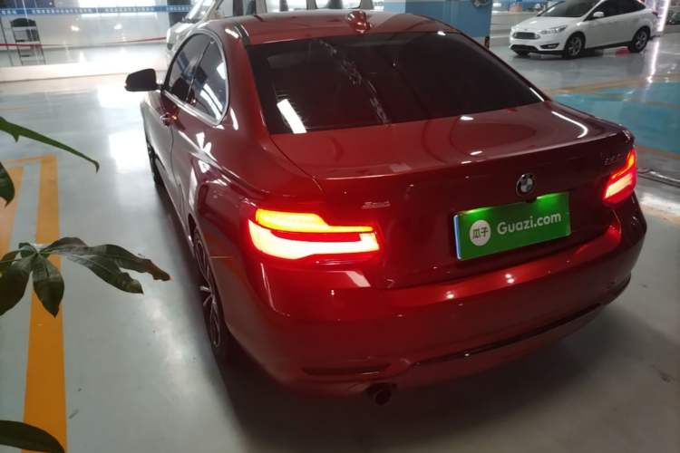 Used BMW 2 Series 2018 220i Sport Design Package Rear Left 45 Deg