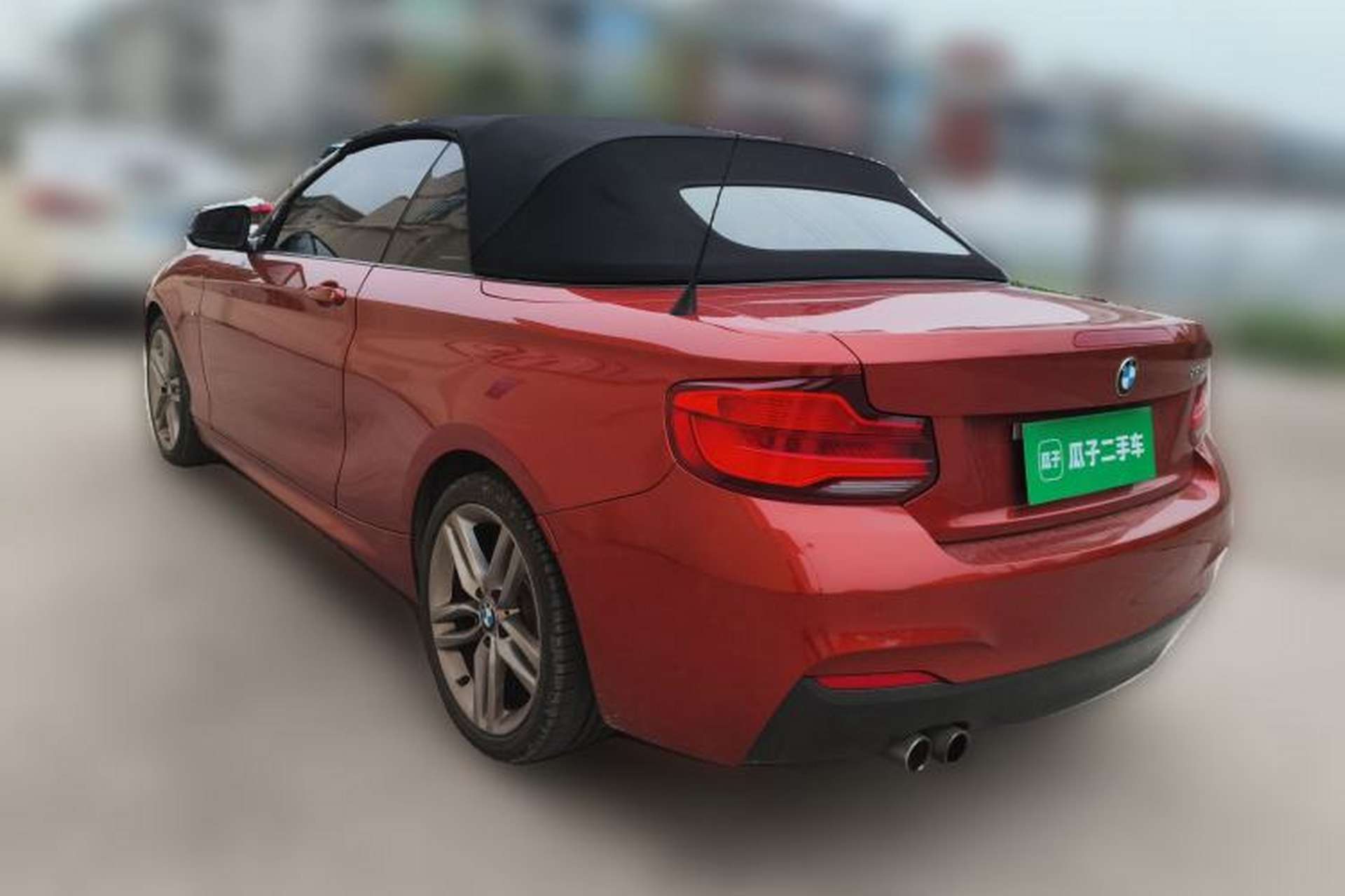 Used BMW 2 Series 2018 225i Convertible Coupe M Sport Edition Rear Left 45 Deg