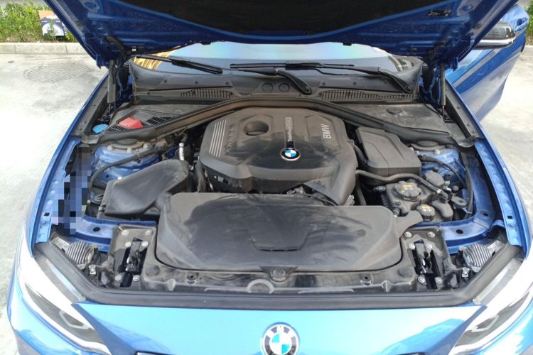 Used BMW 2 Series 2019 225i Luxury Model with M Sport Package Engine Bay