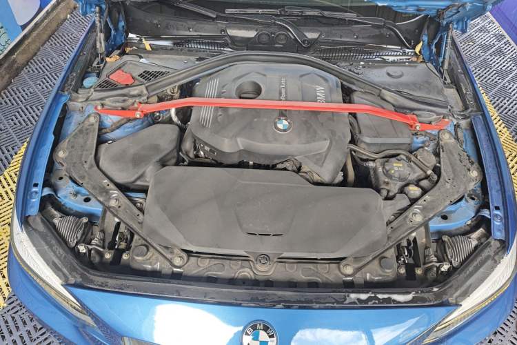 Used BMW 2 Series 2019 225i Convertible Coupe Luxury Edition M Sport Package Engine Bay