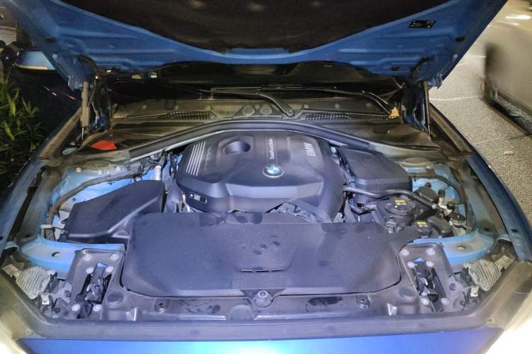 Used BMW 2 Series 2019 225i Luxury Model with M Sport Package Engine Bay