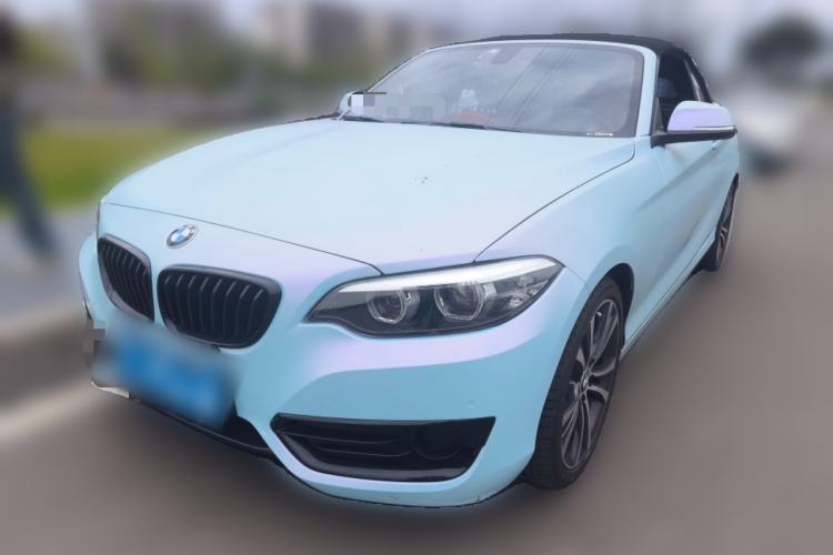 Used BMW 2 Series 2019 225i Convertible Coupe Sports Design Package Front Left 45 Deg