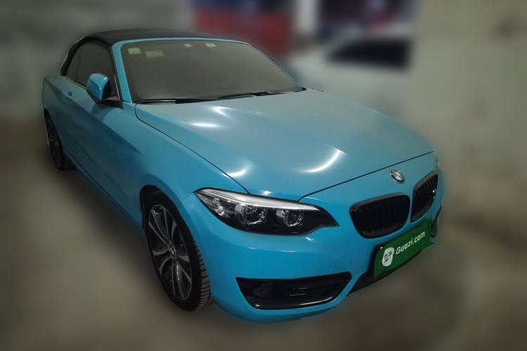 Used BMW 2 Series 2019 225i Convertible Coupe Sports Design Package Front Right 45 Deg