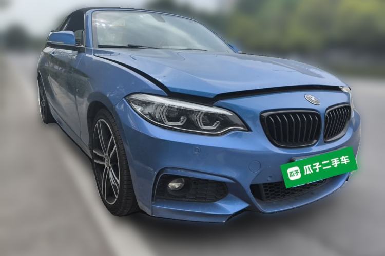 Used BMW 2 Series 2019 225i Convertible Coupe Luxury Edition M Sport Package Front Right 45 Deg
