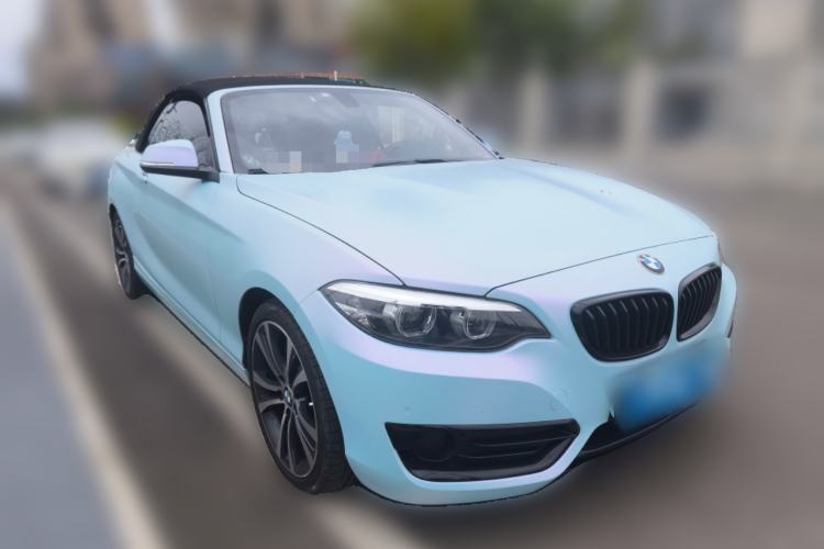 Used BMW 2 Series 2019 225i Convertible Coupe Sports Design Package Front Right 45 Deg