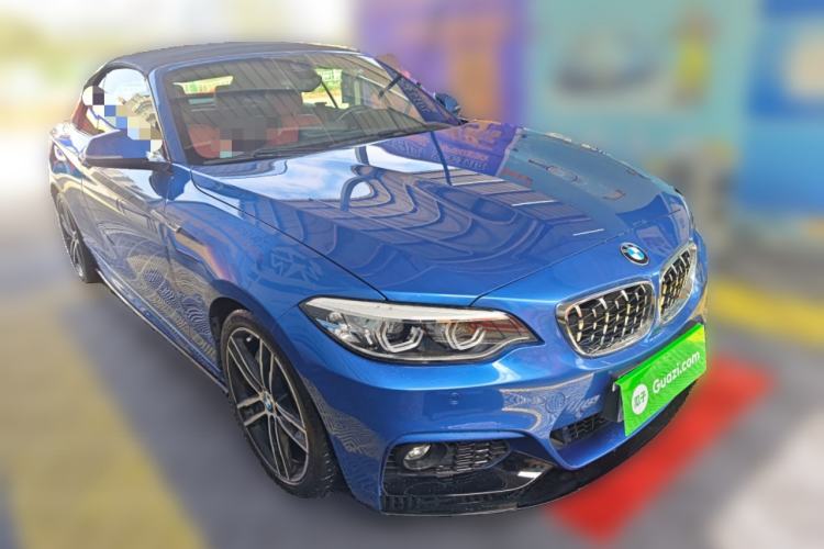 Used BMW 2 Series 2019 225i Convertible Coupe Luxury Edition M Sport Package Front Right 45 Deg