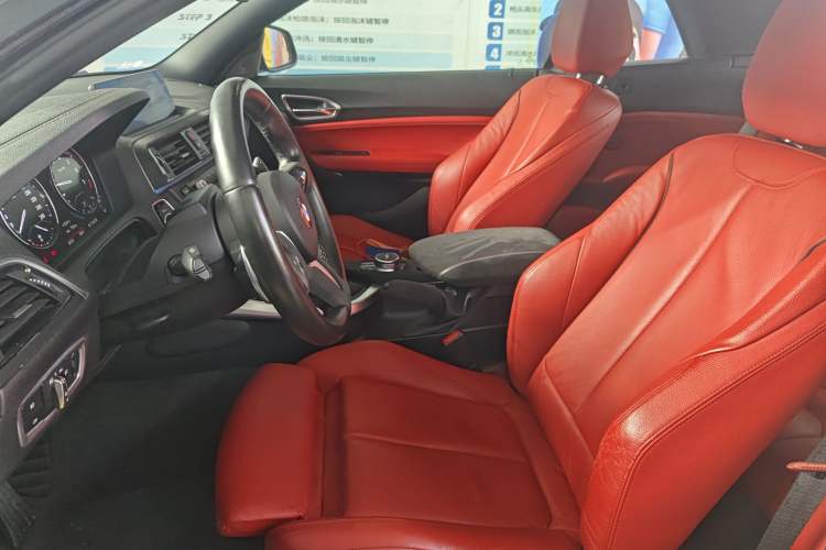 Used BMW 2 Series 2019 225i Convertible Coupe Luxury Edition M Sport Package Left Front Seat
