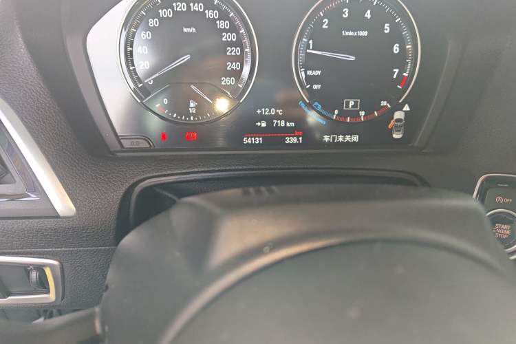 Used BMW 2 Series 2019 225i Convertible Coupe Luxury Edition M Sport Package Odometer Close Up