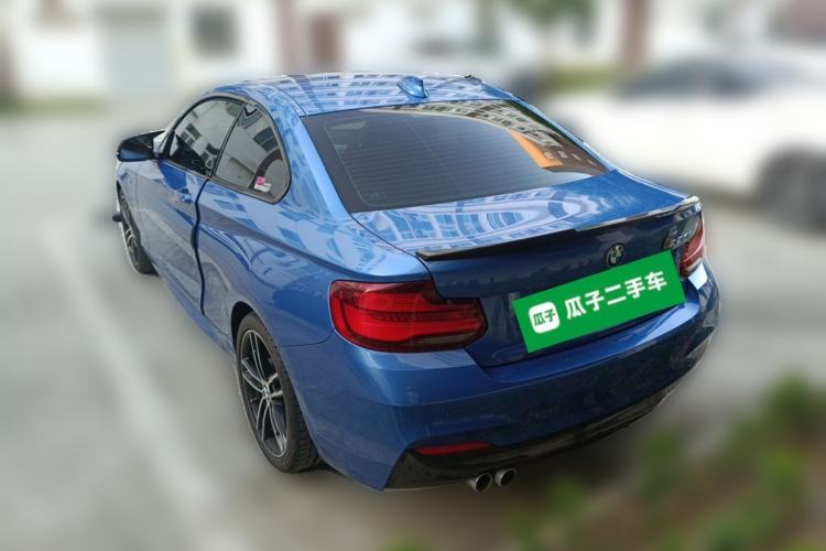Used BMW 2 Series 2019 225i Luxury Model with M Sport Package Rear Left 45 Deg