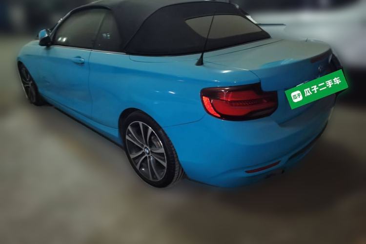 Used BMW 2 Series 2019 225i Convertible Coupe Sports Design Package Rear Left 45 Deg