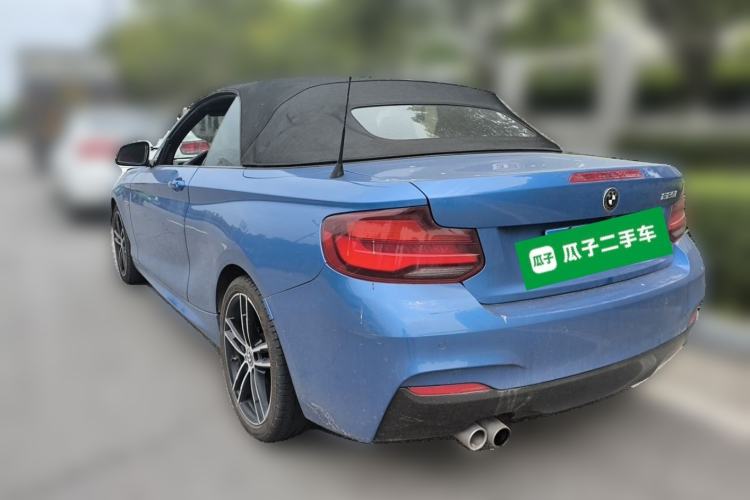 Used BMW 2 Series 2019 225i Convertible Coupe Luxury Edition M Sport Package Rear Left 45 Deg