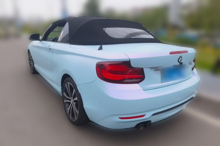 Used BMW 2 Series 2019 225i Convertible Coupe Sports Design Package Rear Left 45 Deg