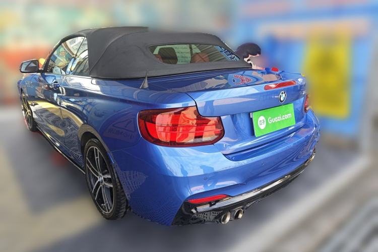 Used BMW 2 Series 2019 225i Convertible Coupe Luxury Edition M Sport Package Rear Left 45 Deg