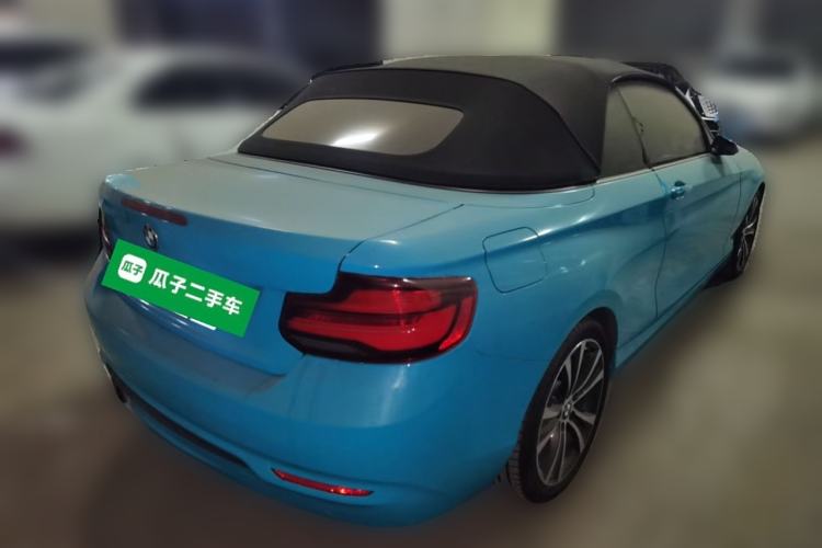 Used BMW 2 Series 2019 225i Convertible Coupe Sports Design Package Rear Right 45 Deg