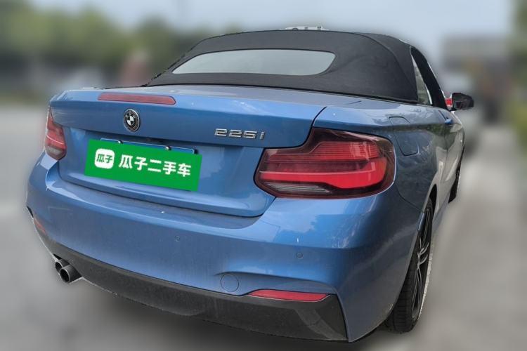 Used BMW 2 Series 2019 225i Convertible Coupe Luxury Edition M Sport Package Rear Right 45 Deg