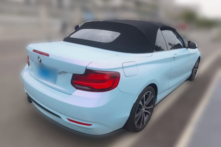 Used BMW 2 Series 2019 225i Convertible Coupe Sports Design Package Rear Right 45 Deg
