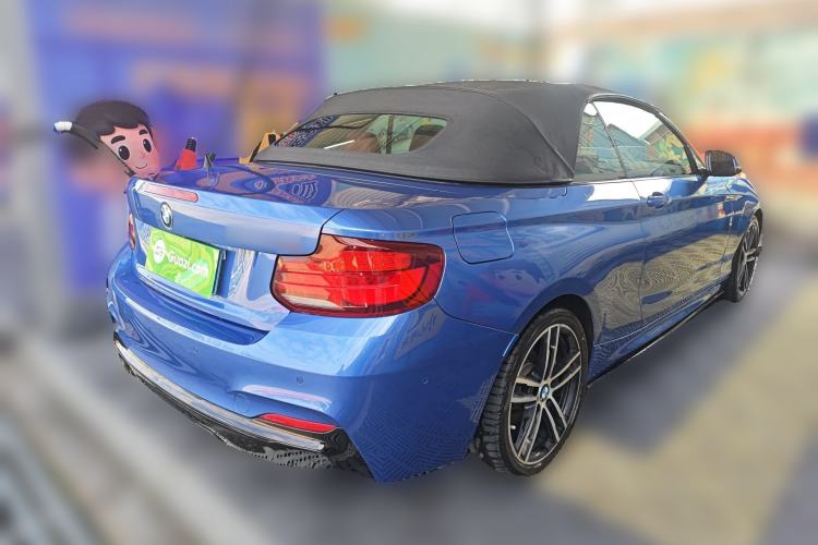 Used BMW 2 Series 2019 225i Convertible Coupe Luxury Edition M Sport Package Rear Right 45 Deg