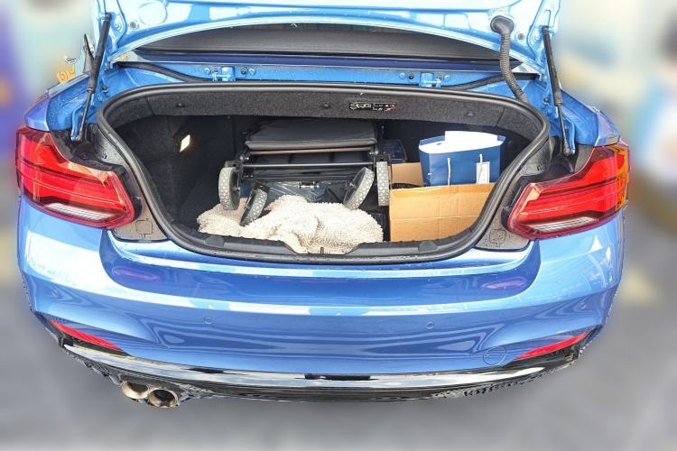 Used BMW 2 Series 2019 225i Convertible Coupe Luxury Edition M Sport Package Trunk