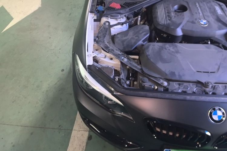 Used BMW 2 Series 2019 225i Convertible Coupe Sports Design Package Engine Bay Right