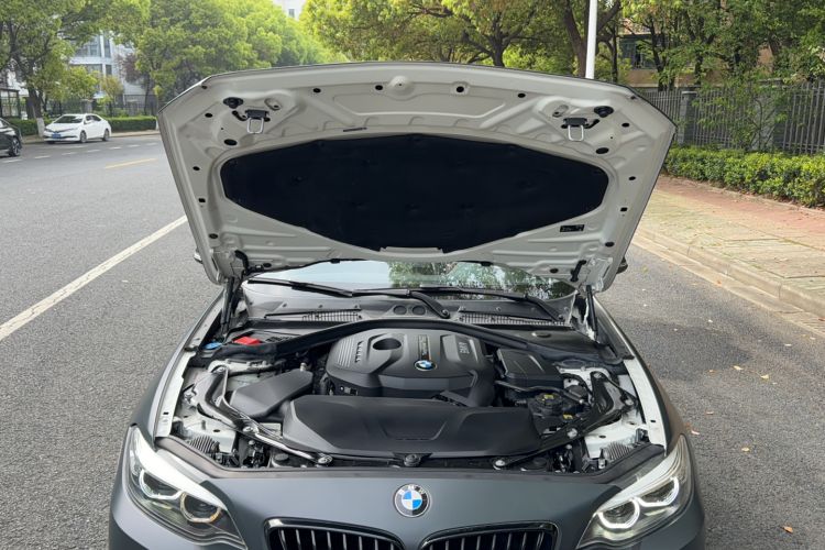 Used BMW 2 Series 2019 225i Convertible Coupe Sports Design Package Engine Bay