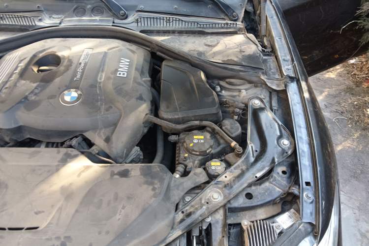 Used BMW 2 Series 2019 225i Convertible Coupe Sports Design Package Engine Bay Left