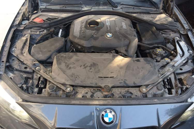 Used BMW 2 Series 2019 225i Convertible Coupe Sports Design Package Engine Bay