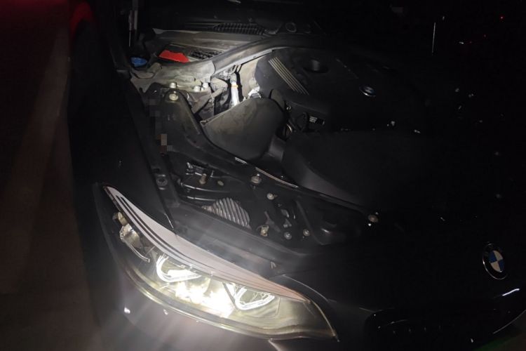 Used BMW 2 Series 2019 225i Convertible Coupe Sports Design Package Engine Bay Right
