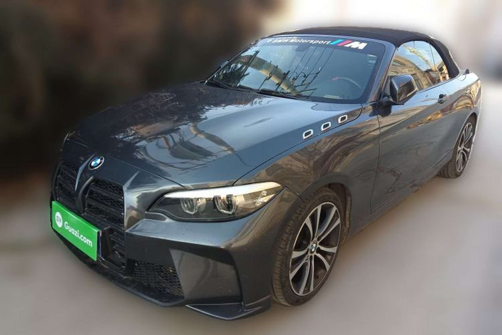 Used BMW 2 Series 2019 225i Convertible Coupe Sports Design Package Front Left 45 Deg