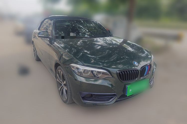 Used BMW 2 Series 2019 225i Convertible Coupe Sports Design Package Front Right 45 Deg