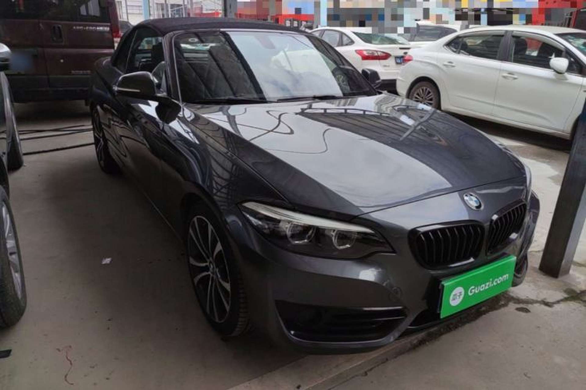 Used BMW 2 Series 2019 225i Convertible Coupe Sports Design Package Front Right 45 Deg