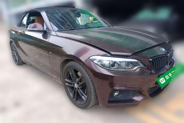 Used BMW 2 Series 2019 225i Convertible Coupe Luxury Edition M Sport Package Front Right 45 Deg
