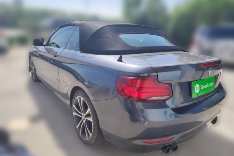 Used BMW 2 Series 2019 225i Convertible Coupe Sports Design Package Rear Left 45 Deg